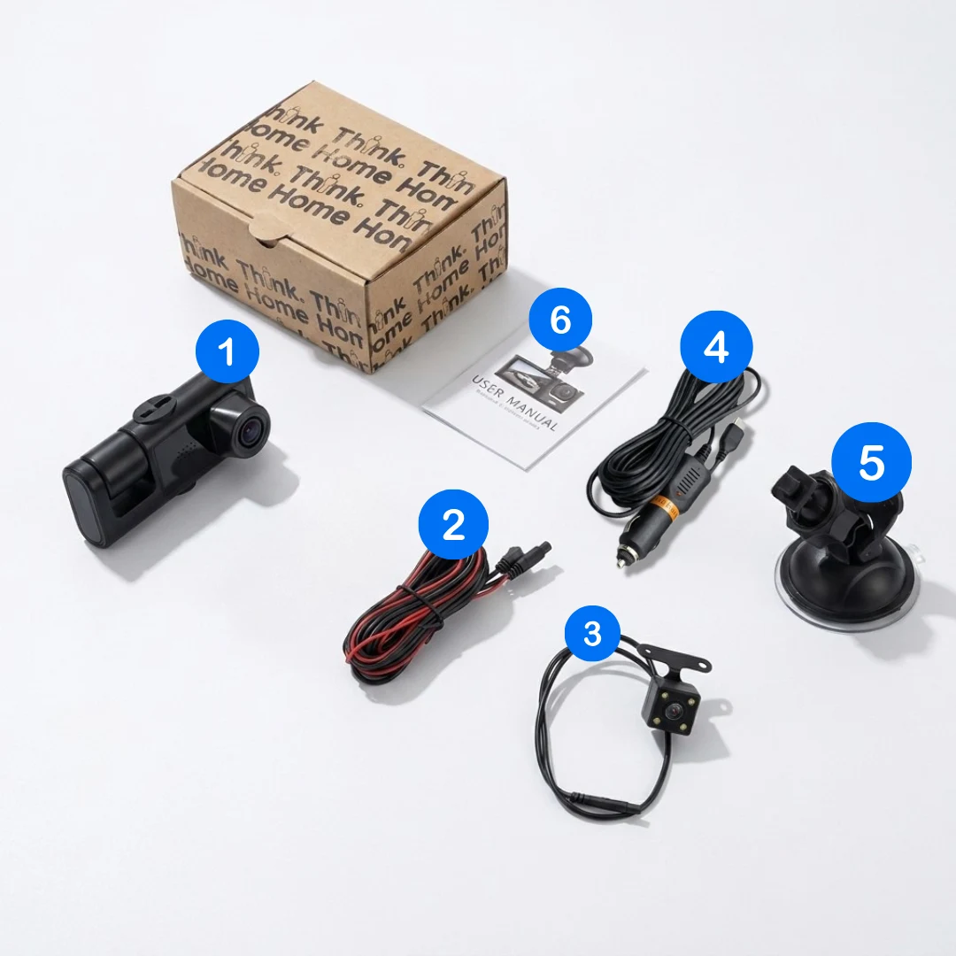 Vigia Pro - Cámara para Autos 3 Canales